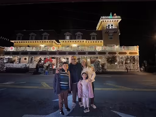 The Sunscreen Digital family in St. Augustine